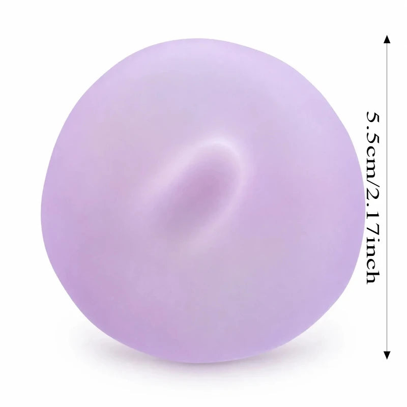 Transparent Mochi Plasticity Fidget Toy - Moldable Stress Ball