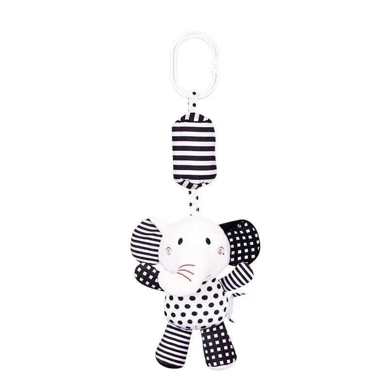 Animal Baby Rattles for Stroller & Bed