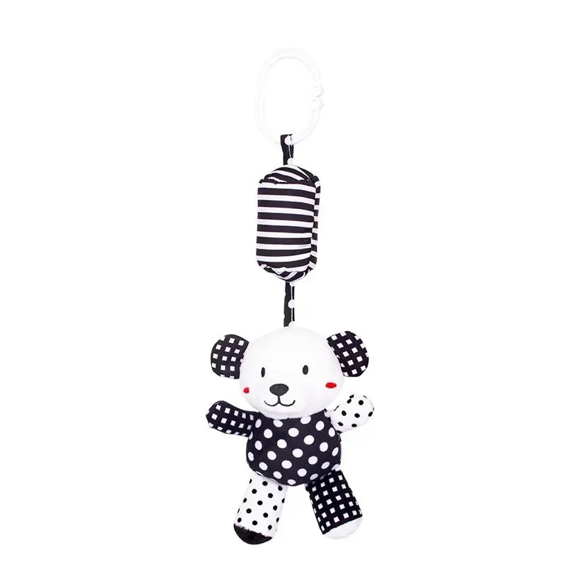 Animal Baby Rattles for Stroller & Bed