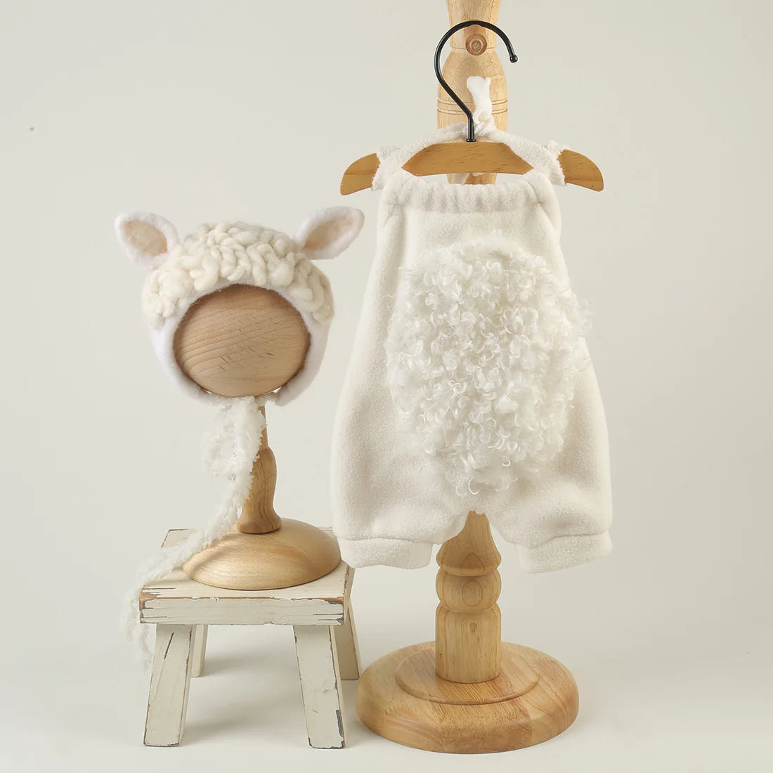 NovibebeCo. Newborn Watermelon Costume & Photo Prop Set
