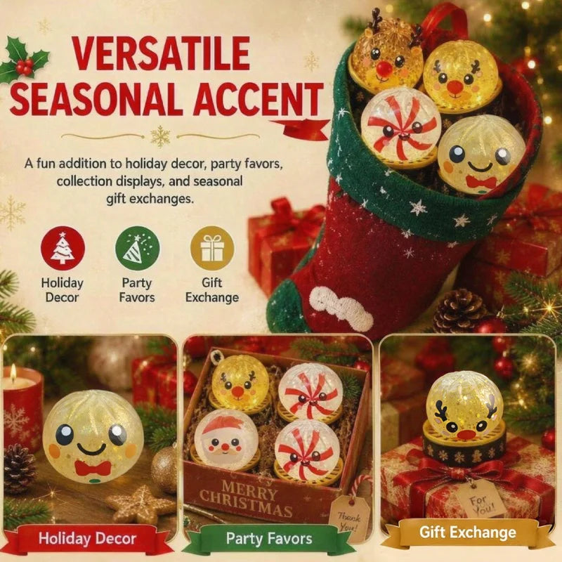 Christmas Squishy Dumplings - Slow Rebound Character Toys
