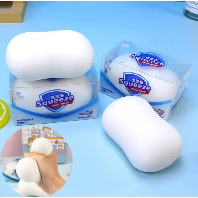 Soap Ball Squishy — Handmade Stress Relief Toy