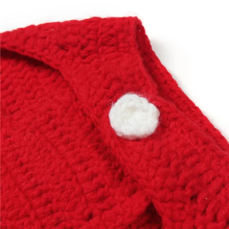 NovibebeCo. Newborn Mouse Crochet Costume & Photo Prop Set - Hat & Diaper Pants