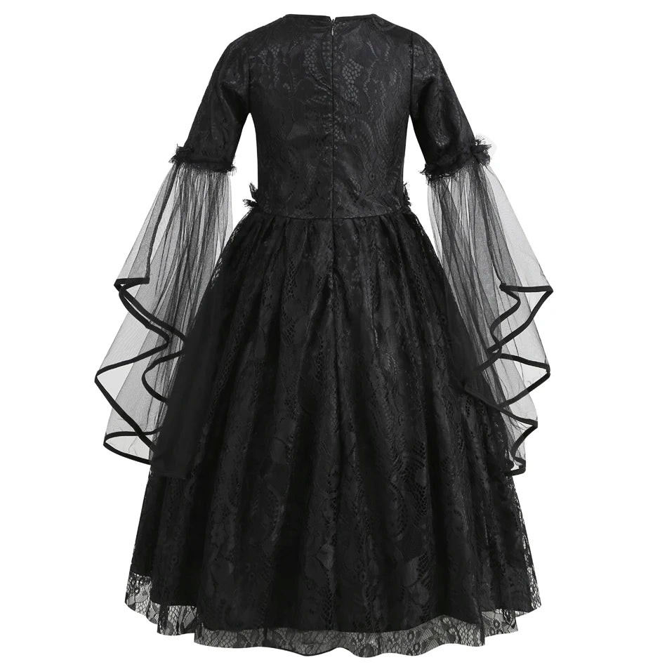 Girls’ Dark Witch Evil Queen Costume Dress