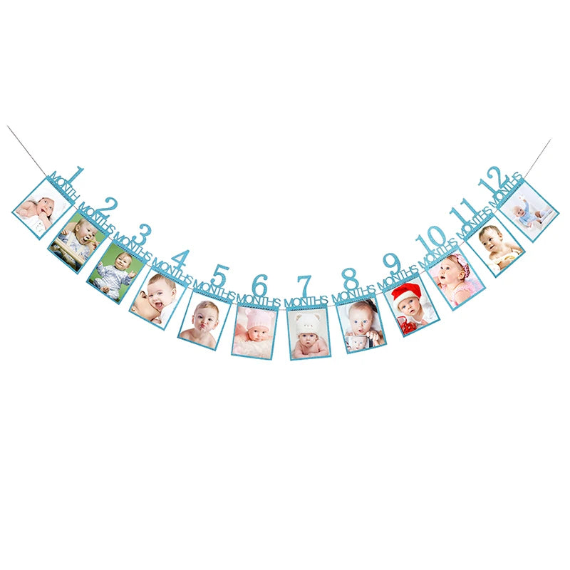 Baby Monthly Milestone Banner