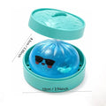 Glitter Shark Dumpling Squishy Toy - Soft Slow Rebound Fidget