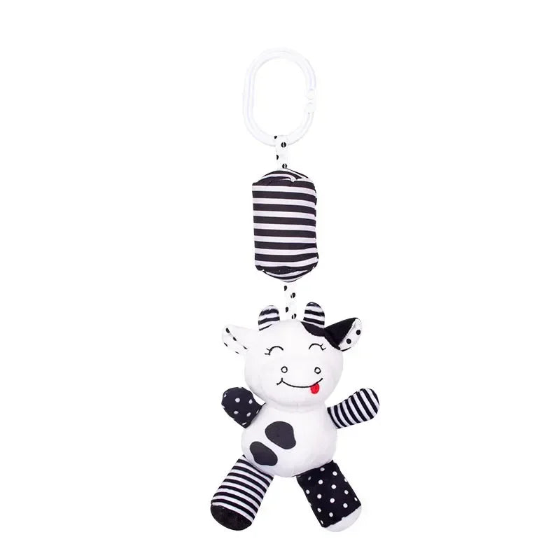 Animal Baby Rattles for Stroller & Bed