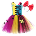 NovibebeCo. Girls Jack Skellington & Sally Halloween Cosplay Costume