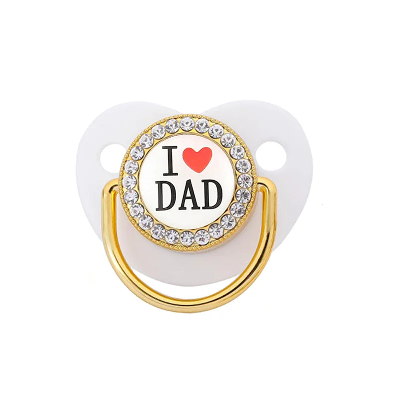 Bling Silicone Baby Pacifier, BPA-Free
