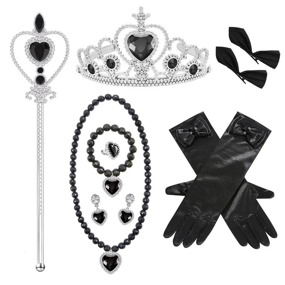 Girls’ Dark Witch Evil Queen Costume Dress