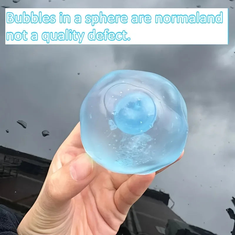 Transparent Mochi Plasticity Fidget Toy - Moldable Stress Ball