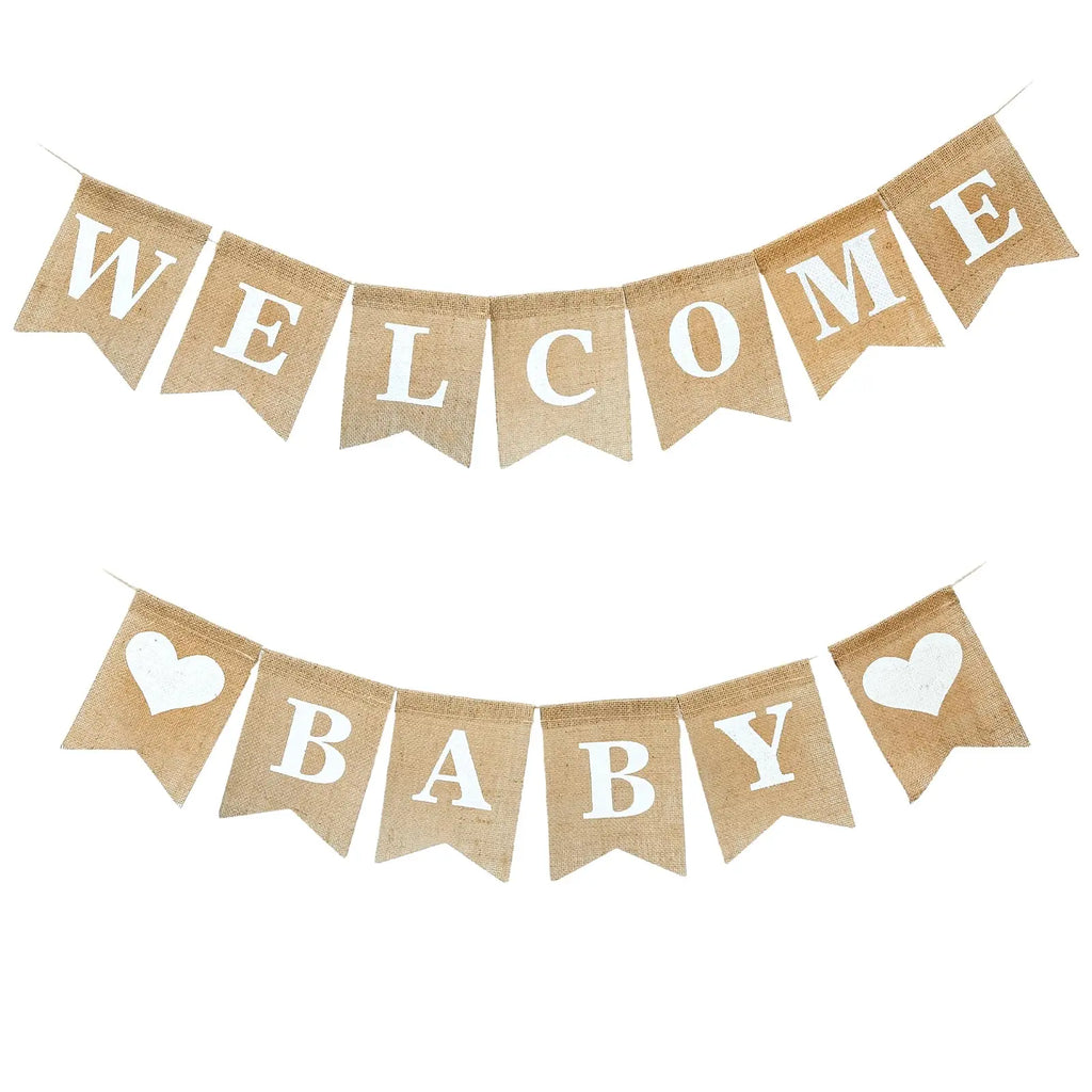 Welcome Baby Announcement Banner