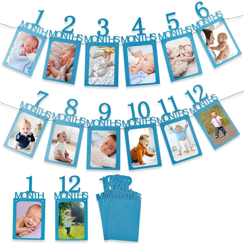 Baby Monthly Milestone Banner
