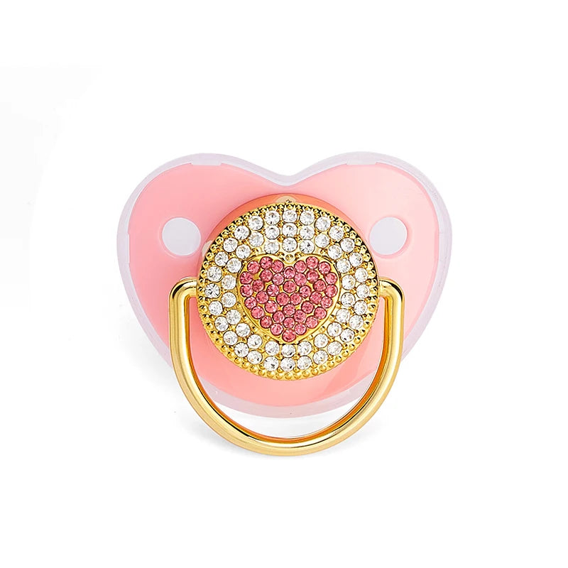 Bling Silicone Baby Pacifier, BPA-Free