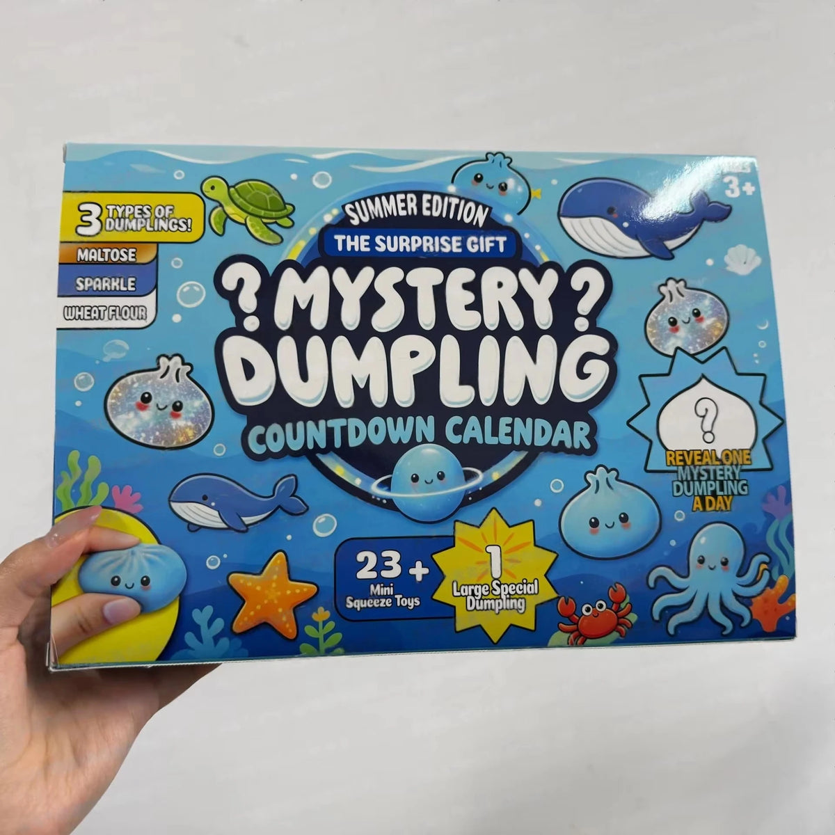 Dumpling Squishy Advent Calendar - 24 Day Christmas Countdown