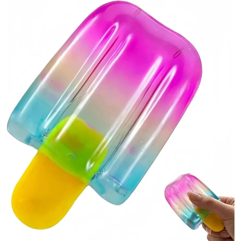 Ice Cream Popsicle Squishy Toy - Stress Relief Sensory Fidget