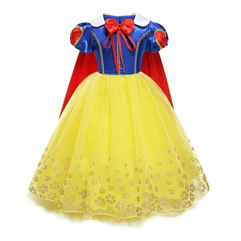 NovibebeCo. Girls Halloween Princess Cosplay Dress - Rapunzel, Anna & Elsa