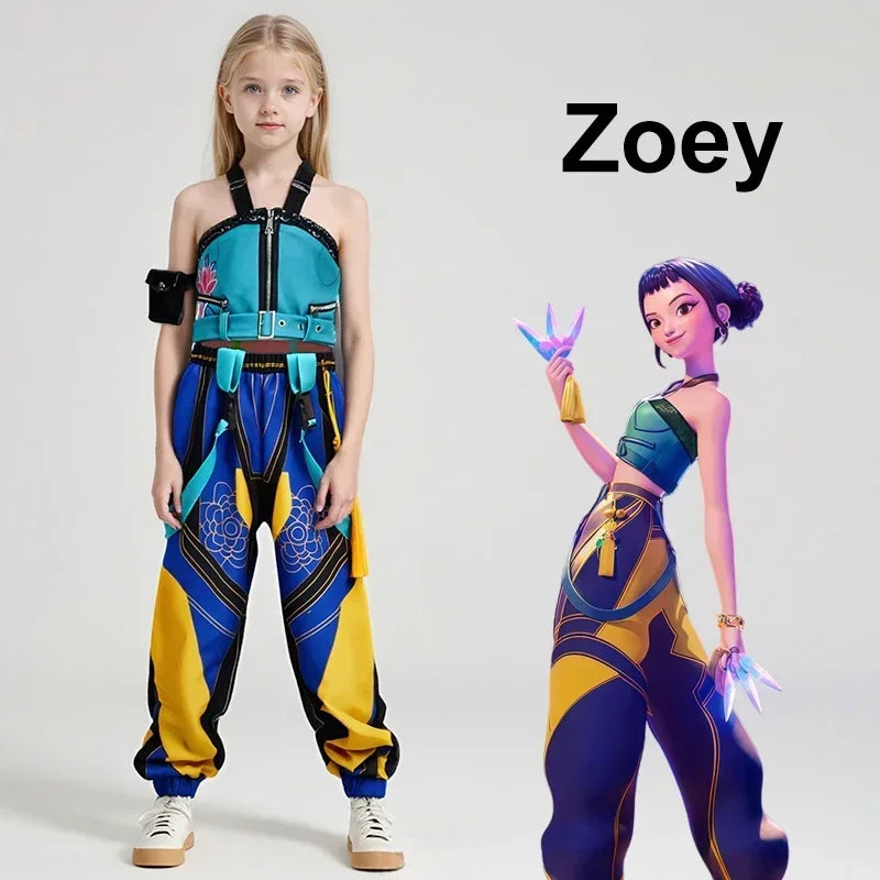 NovibebeCo. Girls Anime Roleplay Halloween Cosplay Full Costume Set
