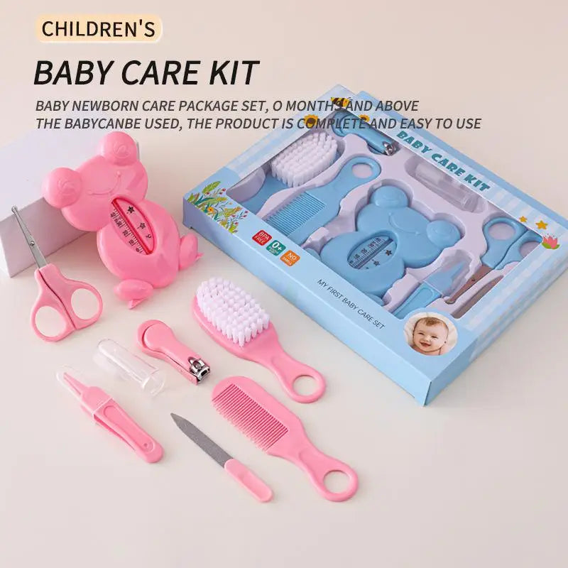 【1Set Comb Grooming Baby Care Kit Baby Portable Tool Grooming Nail Care Set】