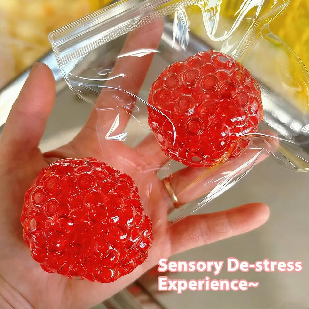 Ice Bead Mochi Squishy — Soft Fidget Stress Ball