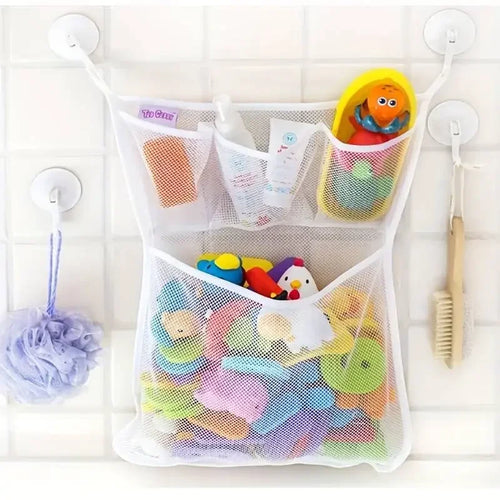 Baby Bath Toy Storage Bag with Suction Cups