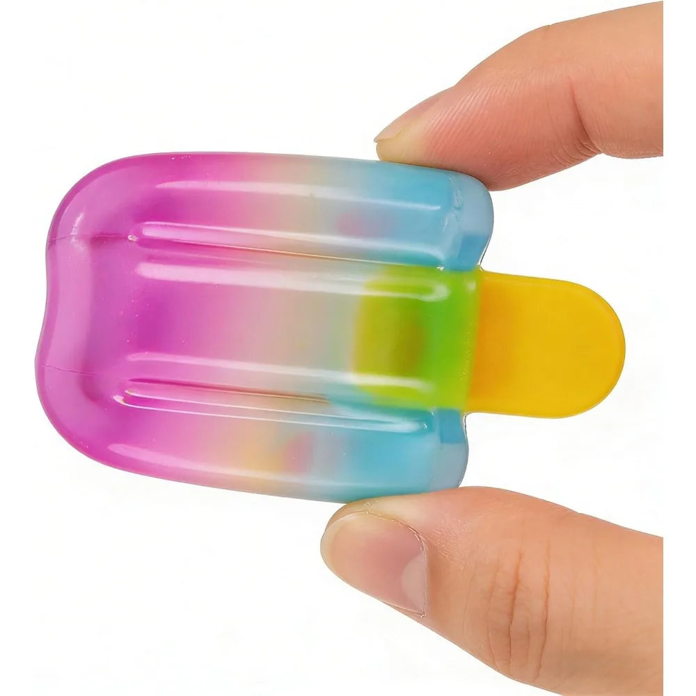 Ice Cream Popsicle Squishy Toy - Stress Relief Sensory Fidget
